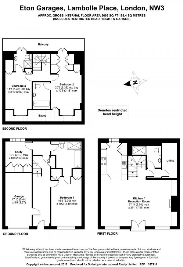 Floorplan for Eton Garages, Belsize Park, NW3