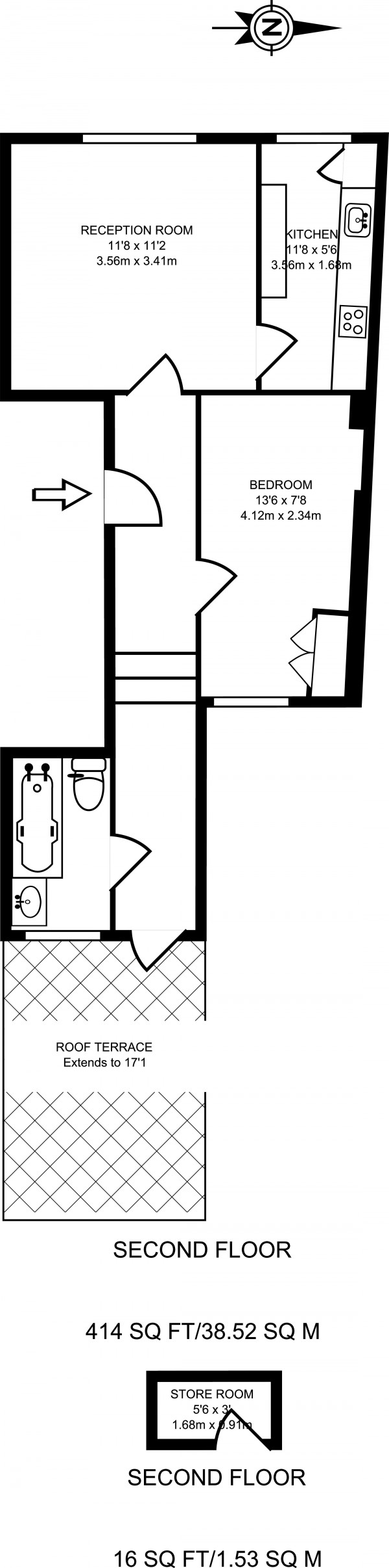 Floorplan for Ainger Road, Primrose Hill NW3
