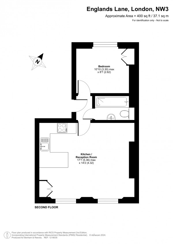 Floorplan for Englands Lane, Belsize Park NW3